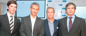 A la extrema derecha, Néstor Marcelo Ramos. A su derecha, Juan Pedro Damiani.