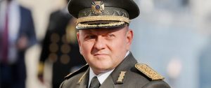 El comandante en jefe de las Fuerzas Armadas de Ucrania, Valeriy Zaluzhnyi. Foto: REUTERS/Gleb Garanich