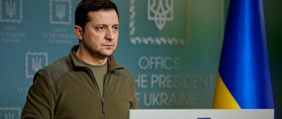 Volodymyr Zelensky: Servicio de Prensa Presidencial de Ucrania/Reuters