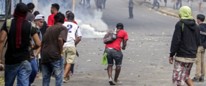Disturbios en Nicaragua. Foto: moscovita.org